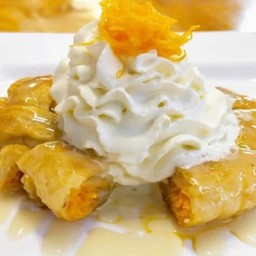 โรตีโดนัทฝอยทอง