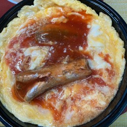 ข้าวไข่ข้นปลากระป๋อง