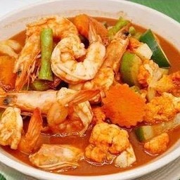 แกงส้มทะเล/ถ้วย