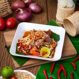 ตำลาวปลาร้าต่อน