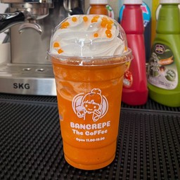 ชาไทยปั่น วิปครีม