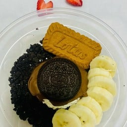 Oreo Greek Yogurt อร่อยกับโอริโอ้ สมอล์ล ครัช คุ๊กกี้ราดด้วยช๊อกโกแลตนูเทลล่า ฟินม่ายยไหว