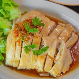 ไก่สับจานใหญ่