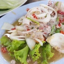 ยำวุ้นเส้นทะเล