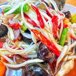 ตำซั่วหอยนาปลาร้า