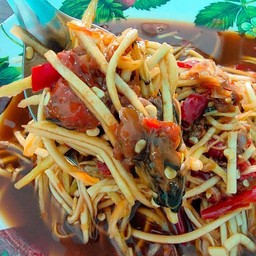 ตำมะม่วงหอยดอง