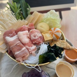 ชาบูต้มพร้อมทาน-ชุดขายดี - เลือกซุปได้