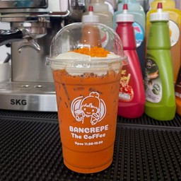 ชาไทยครีมชีส + เม็ดฝอยทอง