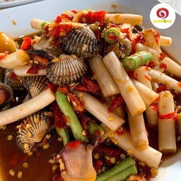 ตำไหลบัวหอยแครง