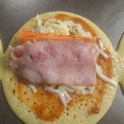 พิซซ่า เบคอน+ปูอัดชีส