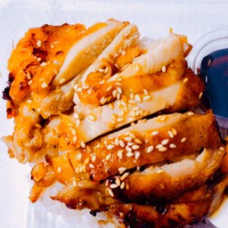 [อร่อยซ่ากับโค้ก] ข้าวหน้าไก่ย่างเทอริยากิ อิ่มคุ้ม+โค้กกระป๋อง