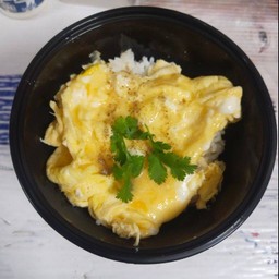 ข้าวไข่ข้น (ไข่ 2 ฟอง)