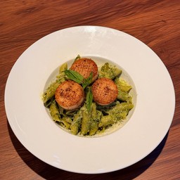 Pesto Scallops | เพสโต้หอยเชลล์
