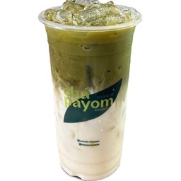 มัทฉะลาเต้ (มัทฉะนม)