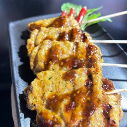 ไก่ย่างรสกะเพรา