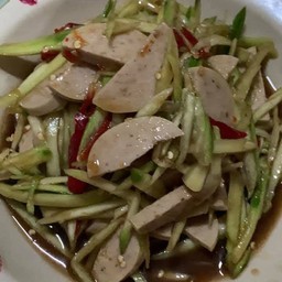 ตำมะม่วงหมูยอ