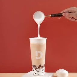 ชานมปั่น เยลลี่บราวน์ชูการ์ พร้อมปุยชีสวานิลลา - Vanilla Milk Tea Cheese Cloud