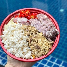 ข้าวหน้ามันปู+ กั้ง+เนื้อปูม้า