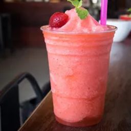 สตรอเบอรี่โซดาปั่น