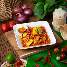 ตำข้าวโพดไข่เค็ม