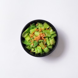 ผักบุ้งลวก