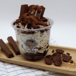 ฮิต !! 2.วิปครีม Volcano Chocolate Chunchy