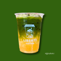Matcha Honey Lemon Tea (Natural Honey)
