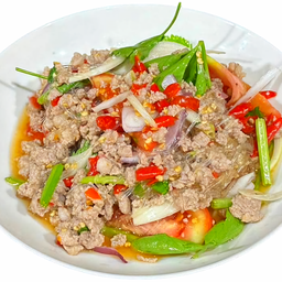 ยําวุ้นเส้นหมูสับ