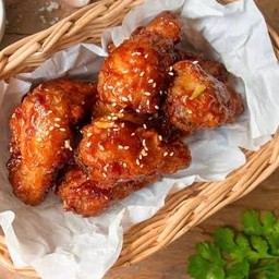 ไก่เกาหลี ซอสกระเทียม