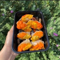 ปูไข่ดอง3ตัว (ไม่มีกระดอง) ปูตัวล้วน