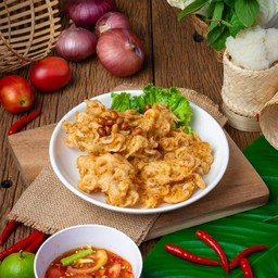 ตำกุ้งฝอยลอยแพ