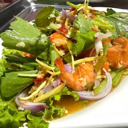ยำกุ้งแห้ง