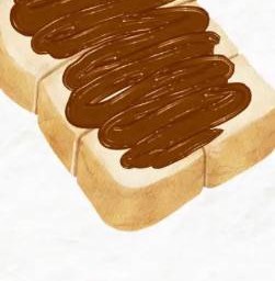 ปังปิ้ง เนย นูเทลล่า