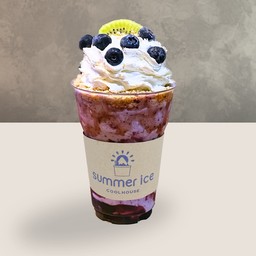 ซัมเมอร์บลูเบอร์รี่ชีสเค้กเฟรปเป้