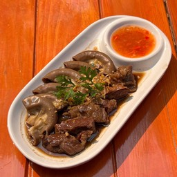 หมูตุ๋น ลวกจิ้ม