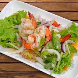 ยำกุ้งสด