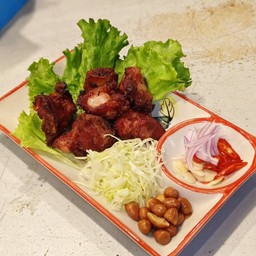 แหนมซี่โครงทอด