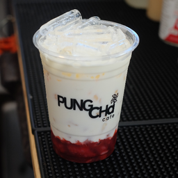 นมสดสตอเบอรี่