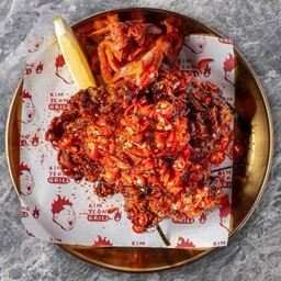 Kim’s Friend Chicken With Nuclear Hot Sauce