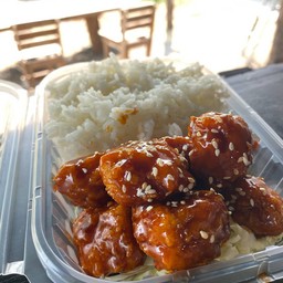 ข้าวไก่เกาหลี คลุกซอสเผ็ด x2