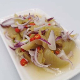 ยำผักกาดดอง