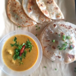 โรตีแกงไก่