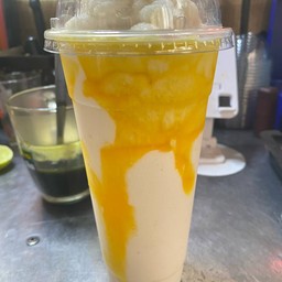 มะพร้าวนมสดส้มปั่น