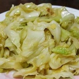 กะหล่ำปลีผัดน้ำปลา