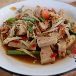 ตำหมูยอ