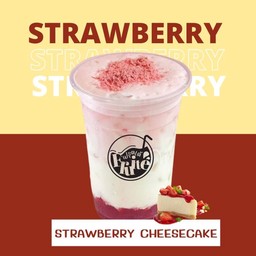 Ice Strawberry Cheesecake