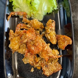 ปูนิ่มทอดกระเทียม