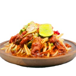 ส้มตำหอยดอง