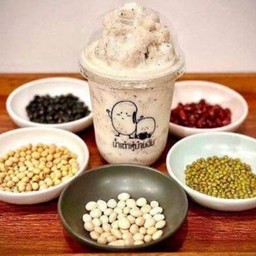 น้ำเต้าหู้ปั่น ถั่ว5สี