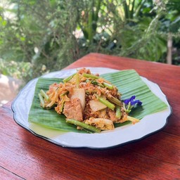 สุกี้แห้งหมูนุ่ม
